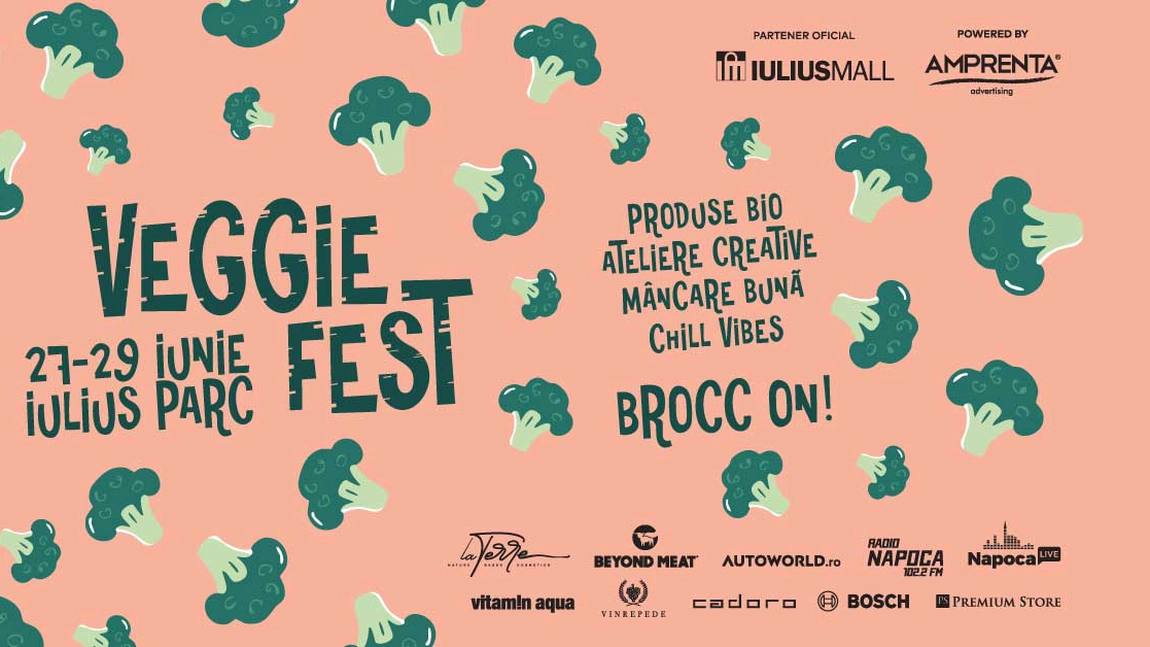 Iulius Parc găzduiește în acest weekend „Veggie Fest”, un festival dedicat stilului de viață vegetarian și vegan
