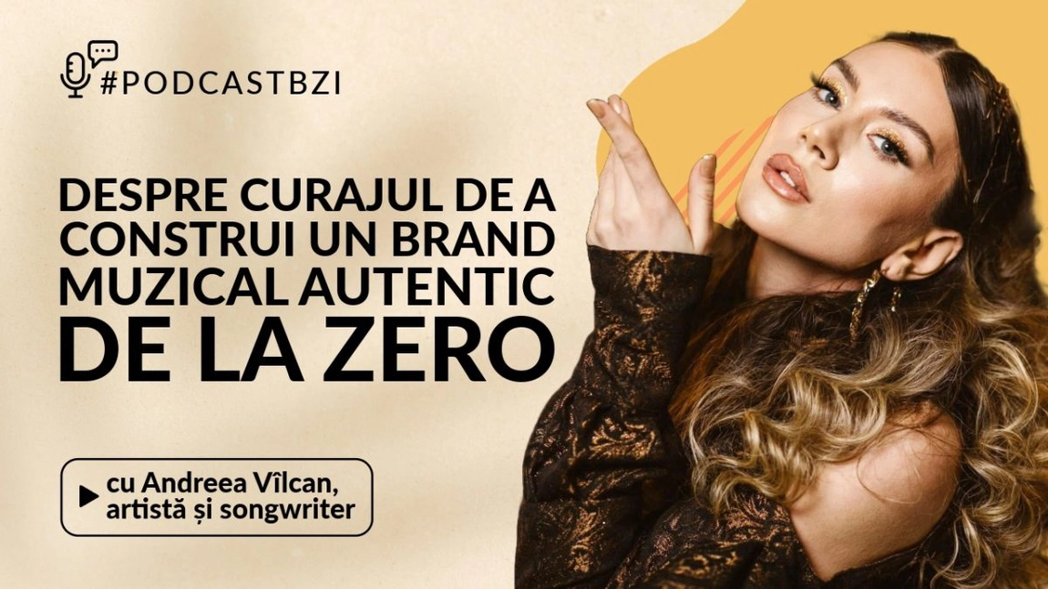 LIVE VIDEO - Andreea Vîlcan, artistă și songwriter, despre curajul de a construi un brand muzical autentic de la zero