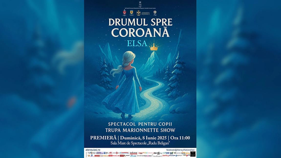 Elsa: drumul spre coroană – o aventură magică pe scena Ateneului ieșean