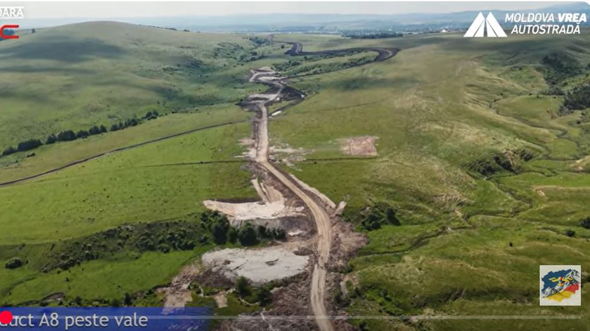 Decizii contradictorii în instanță blochează licitațiile pentru tronsoanele A8 din zona Iașului