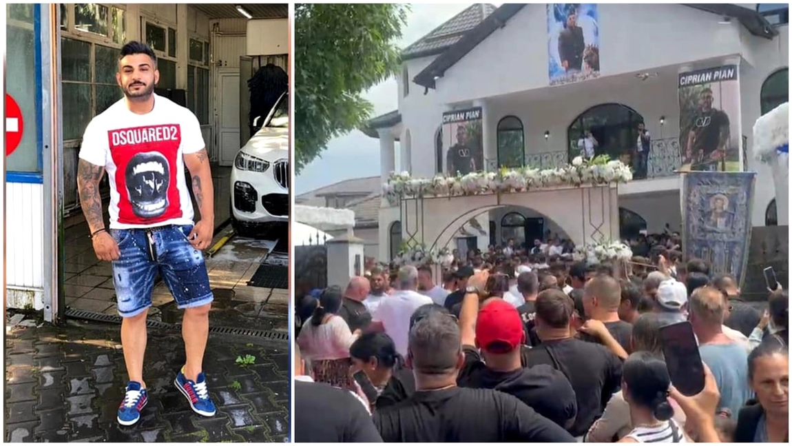 Gestul făcut de soția lui Ciprian Pian, înainte să-și ia adio pentru totdeauna