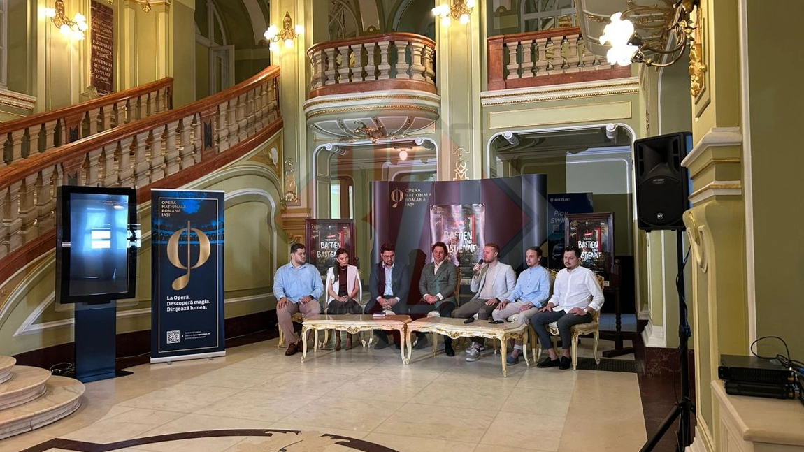 Conferință de presă la Opera Națională Română din Iași. Participare la festivaluri importante și o premieră absolută
