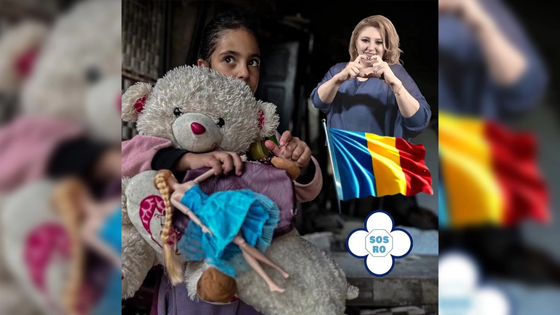 Diana Șoșoacă, europarlamentar și președinte S.O.S. România, singura voce politică ce susține cultura rezistenței în fața crizei din Gaza