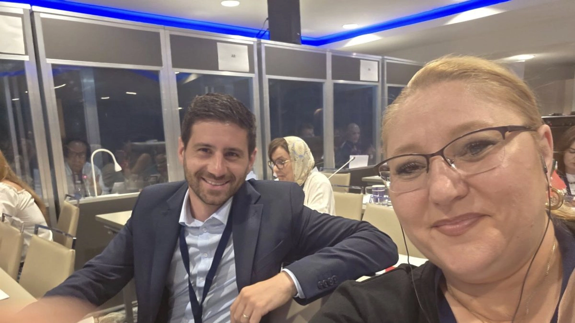 Diana Șoșoacă, europarlamentar și lider S.O.S. România, confruntare în Parlamentul Mediteranei