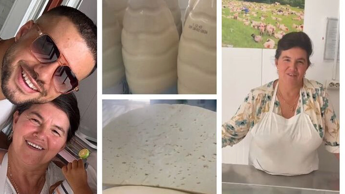 Mama Geta vinde produse lactate! Cât costă o sticlă de lapte și un kilogram de caș proaspăt