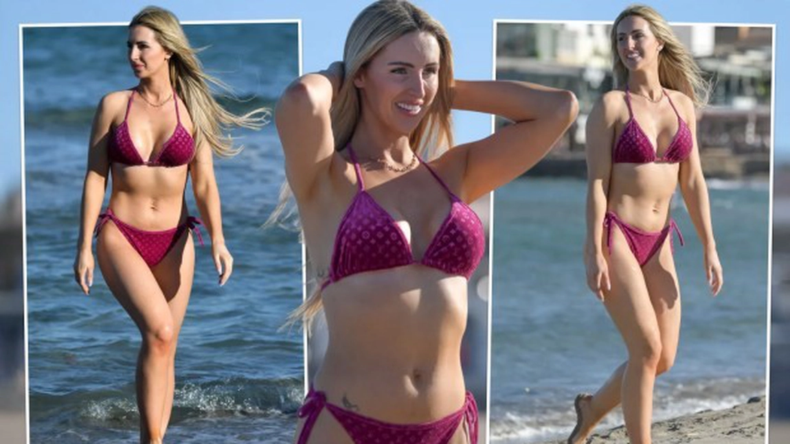 Michaella McCollum s-a relaxat în costum de baie în Benidorm. Vedeta a vorbit despre  britanicele arestate din cauza traficului de substanțe