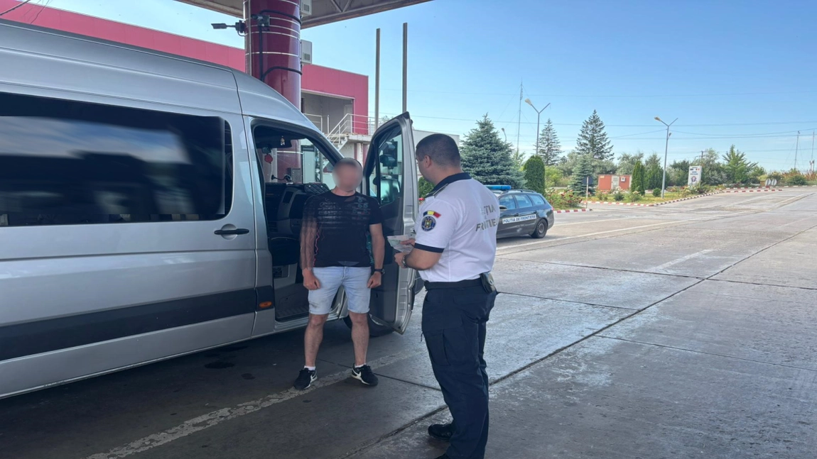 Urmărit internațional pentru omor, depistat de polițiștii de frontieră la Stânca