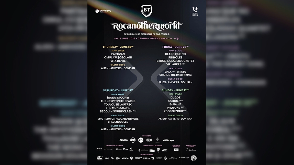 Cea de-a zecea ediție Rocanotherworld, la Iași: line up-ul complet