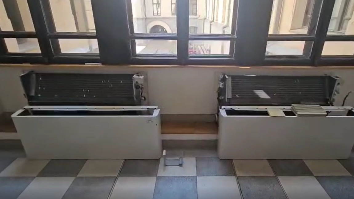Temperatură optimă pentru vizitatori! Sistemele de climatizare de la Palatul Culturii din Iași au fost modernizate