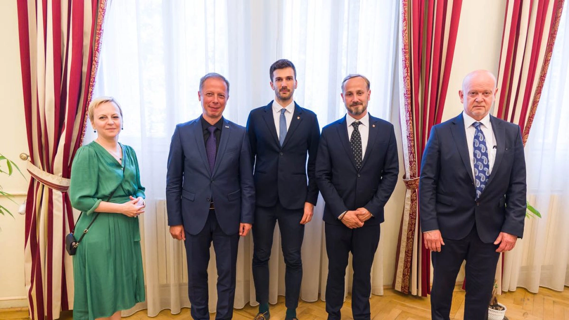 O delegație a sectorului Praga 2 a vizitat UAIC Iași