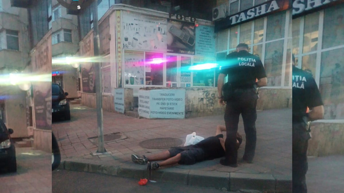 Un bărbat de 45 de ani a fost salvat, în ultimul moment, de polițiști! A căzut pe trotuar în timp ce se îndrepta spre casă. „Era foarte confuz”