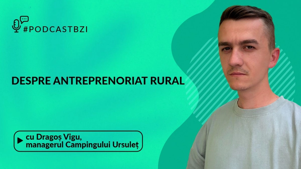 LIVE VIDEO - Dragoș Vigu, managerul Campingului Ursuleț, despre antreprenoriat rural