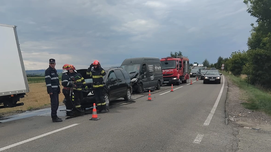 O Persoană Rănită și Trafic Îngreunat pe Ambele Sensuri
