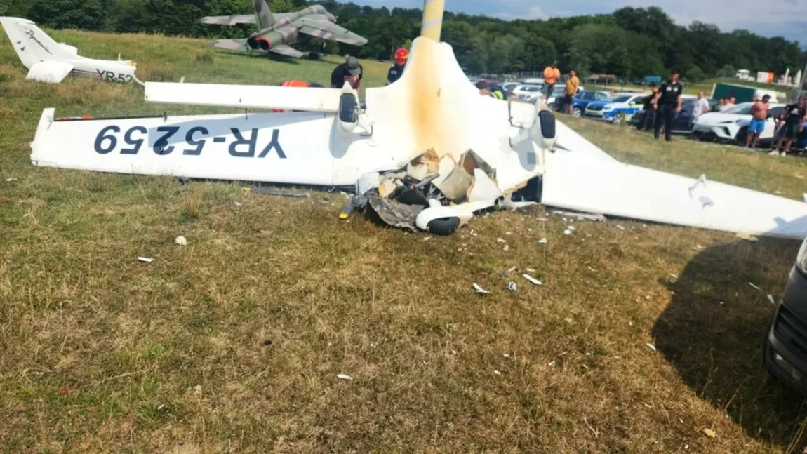Tragedie în România! Un avion s-a prăbușit. Toți pasagerii au murit!