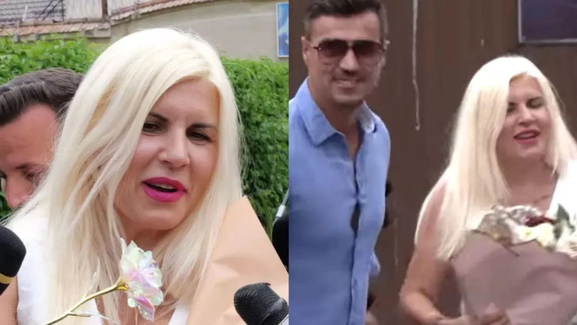 S-a aflat de ce a purtat Elena Udrea costum alb la ieșirea din închisoare. Ce a vrut să transmită cu alegerea ei vestimentară