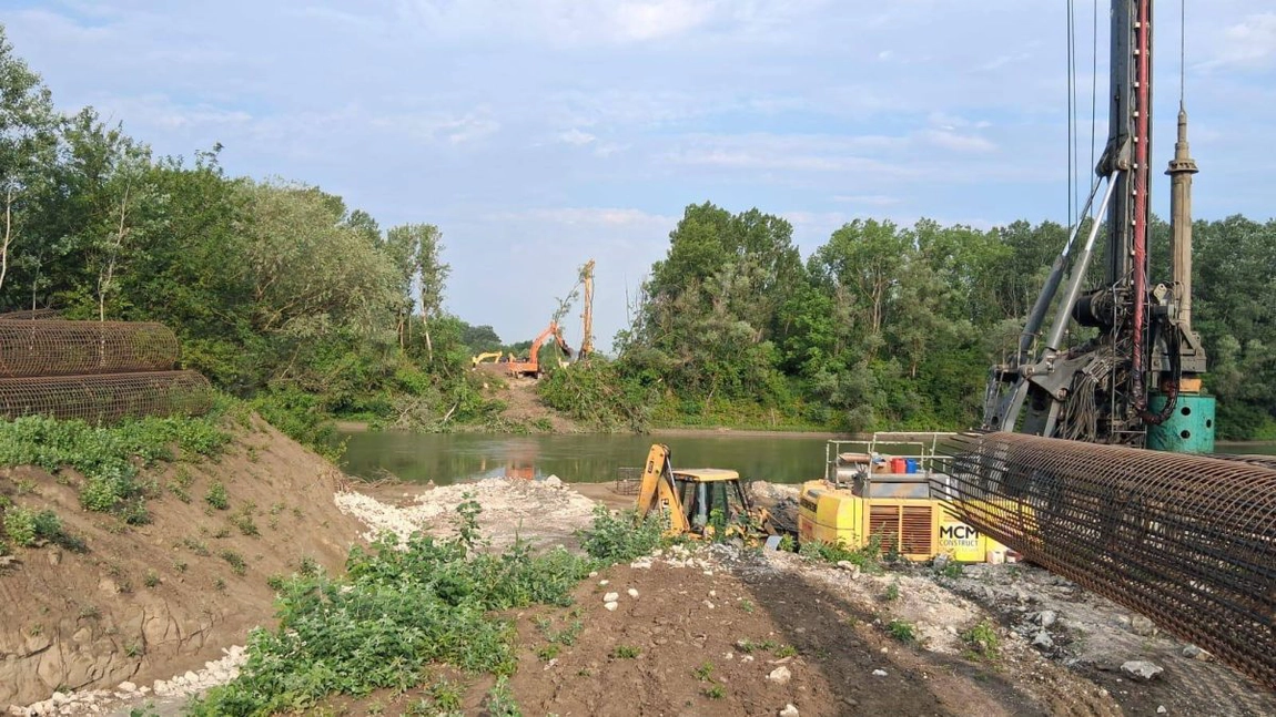 Au început lucrările pregătitoare pentru construirea podului peste Prut de la Ungheni