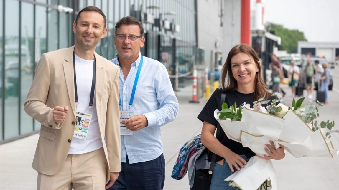 Simona Halep a ajuns la Iași, pentru meciul demonstrativ din cadrul turneului Concord Iași Open: „Sunt două turnee frumoase. Pentru toate jucătoarele este un plus să poată juca în România”