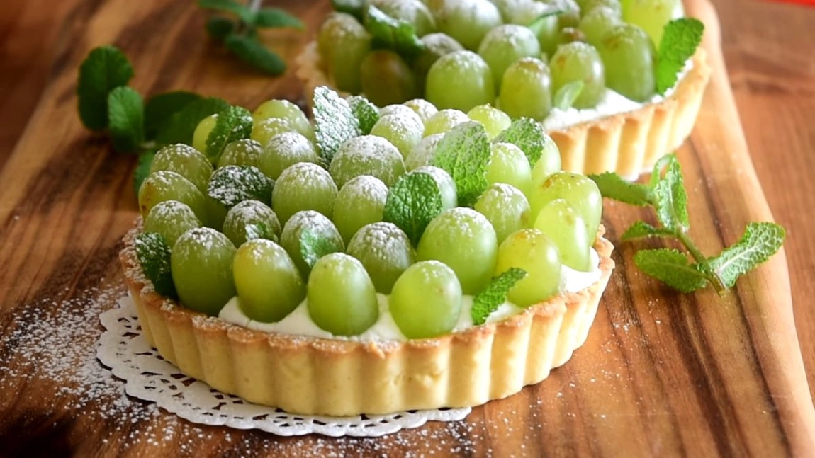 Tartă cu struguri – Rețetă ușoară, delicioasă și foarte rapidă
