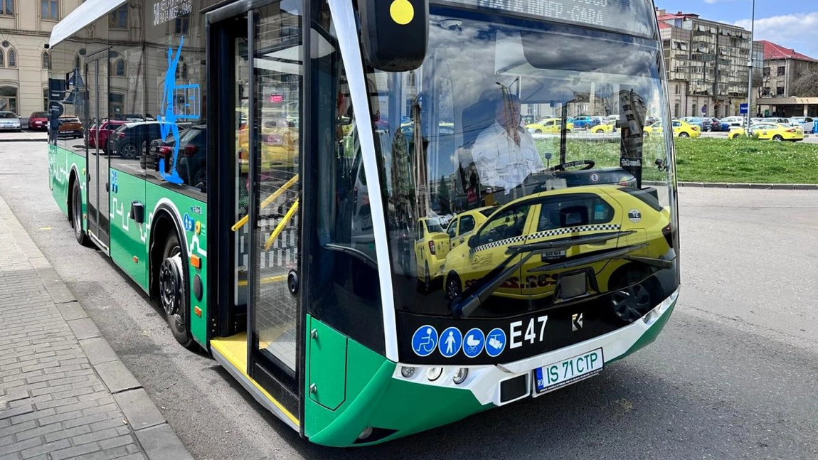 Peste 70% din mijloacele de transport public din Iași sunt dotate cu aer condiționat