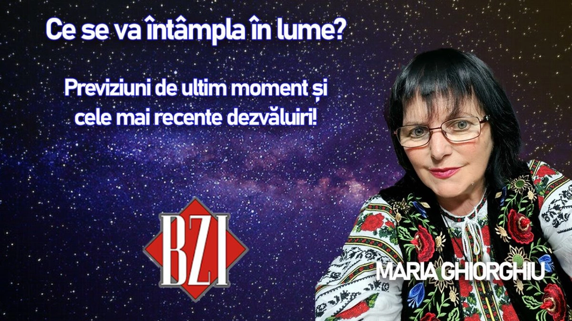LIVE VIDEO - Ce se va întâmpla în lume? Maria Ghiorghiu face previziuni de ultim moment la BZI LIVE
