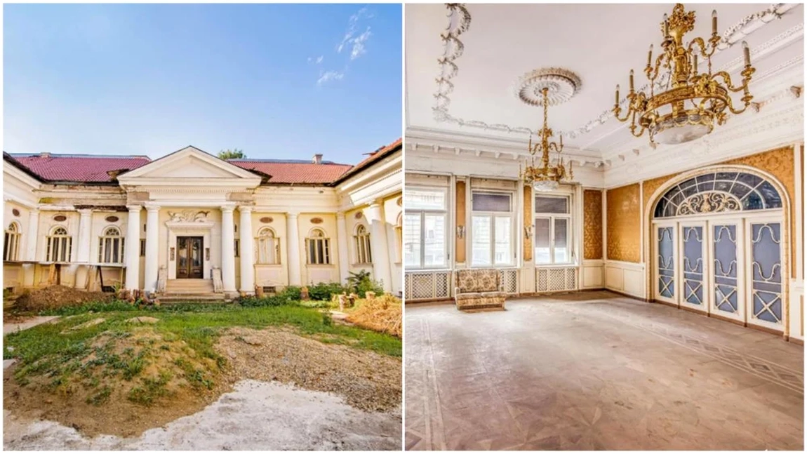 Vilă istorică din Arad, fostă reședință a lui Ceaușescu, scoasă la vânzare pentru 2,4 milioane de euro. Descoperă impozanta proprietate cu 30 de camere!