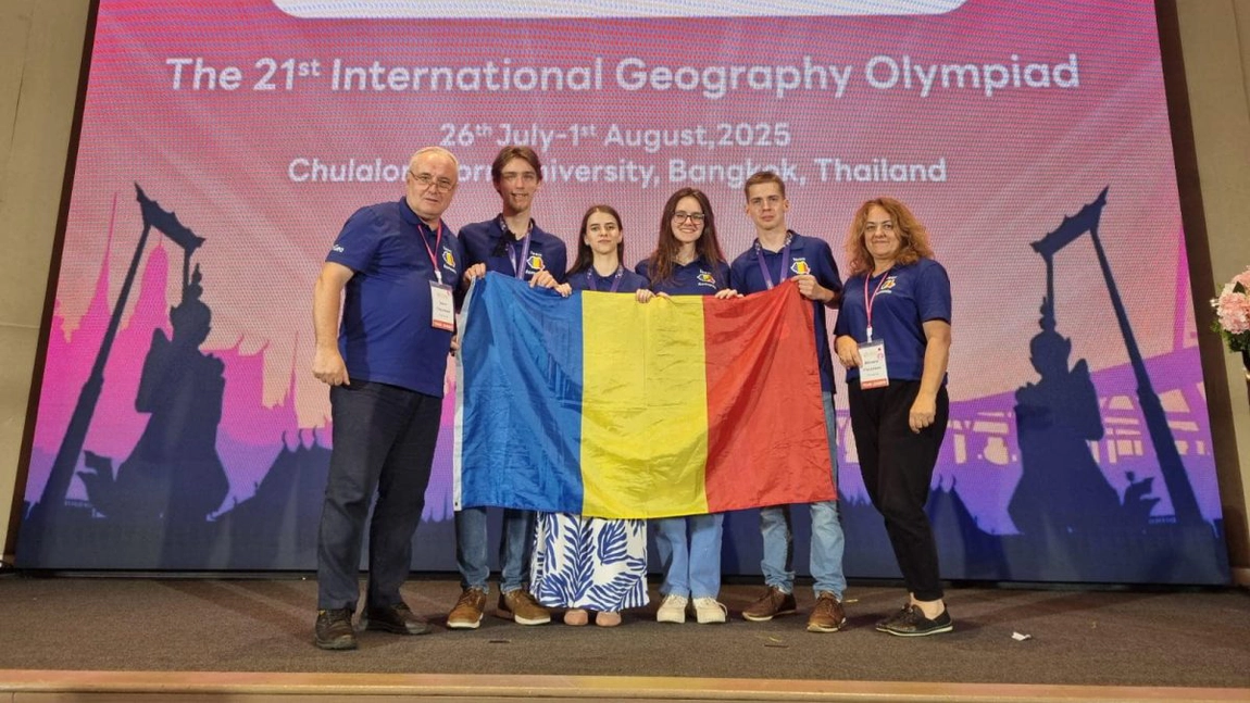 Iustin Bălan, elev al Colegiului „Garabet Ibrăileanu” din Iași, medalie de bronz la Olimpiada Internațională de Geografie 2025