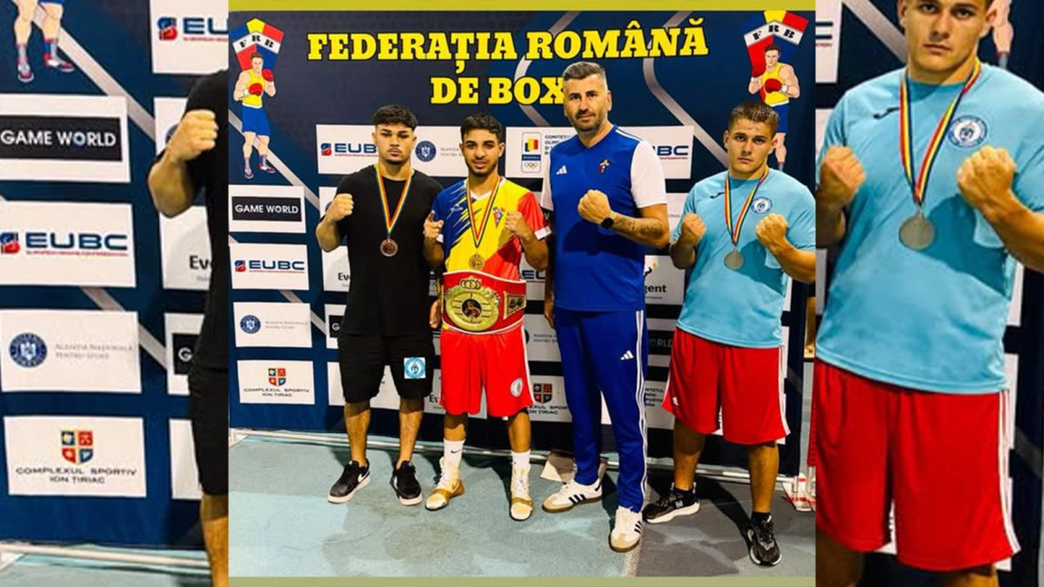 Ionuț Chiriac și pugiliștii din Iași cuceresc aurul la Naționalele de Box U23!