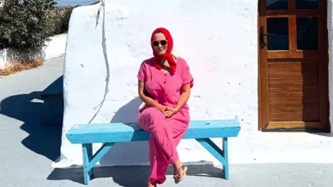 Imagini incredibile cu Andreea Esca în Grecia! Nimeni nu se aștepta să pozeze așa - GALERIE FOTO