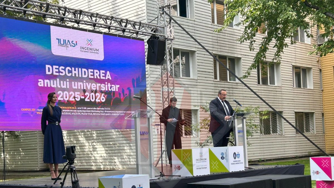 Studenții TUIASI, din nou în campus! Deschiderea anului universitar 2025-2026, în stil inedit