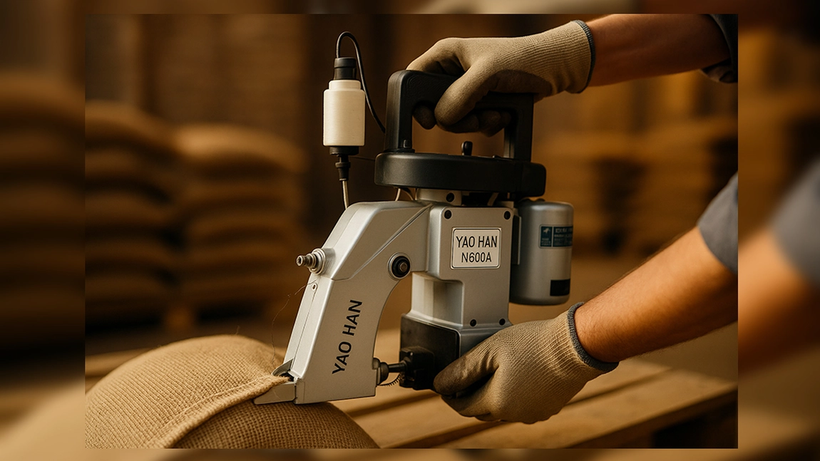 Mașini de cusut saci pentru agricultură și morărit