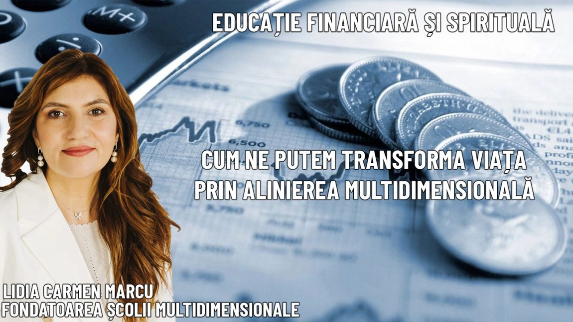 LIVE VIDEO - Cum ne putem transforma viața prin alinierea multidimensională, aflăm de la Lidia Carmen Marcu, fondatoarea Școlii Multidimensionale și creatoarea metodei de Aliniere Multidimensională, în cadrul emisiunii BZI LIVE