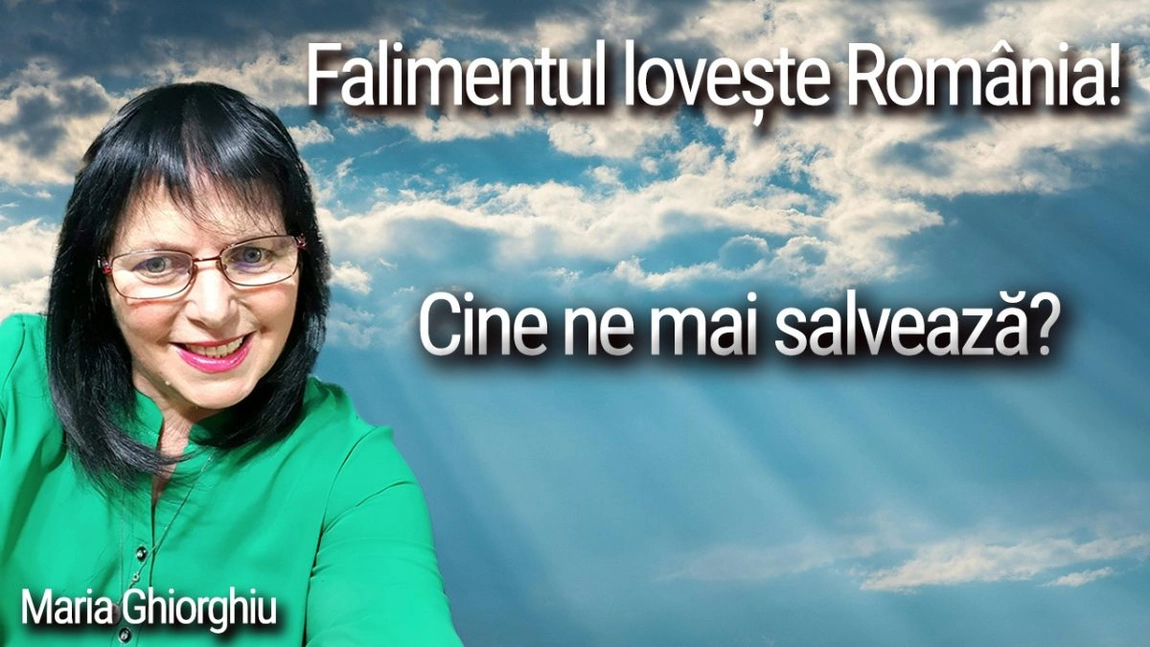 LIVE VIDEO - Falimentul lovește România! Cine ne mai salvează de la dezastru ne mărturisește Maria Ghiorghiu la BZI LIVE