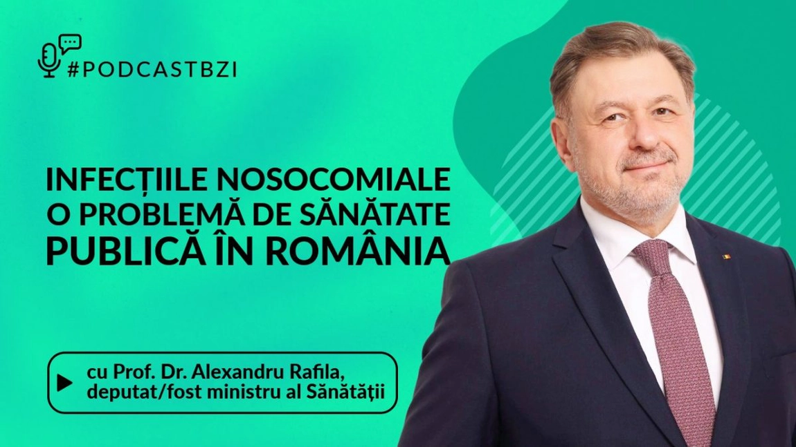 LIVE VIDEO - Prof. dr. Alexandru Rafila, deputat și fost ministru al Sănătății, discută la PodcastBZI despre infecțiile nosocomiale - o problemă de sănătate publică în România