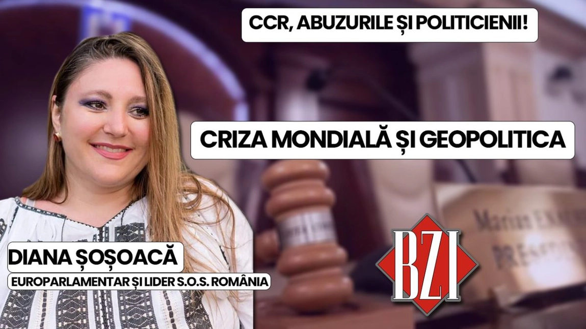 LIVE VIDEO - Emisiune permanentă BZI LIVE alături de liderul S.O.S. România Diana Șoșoacă, europarlamentar român