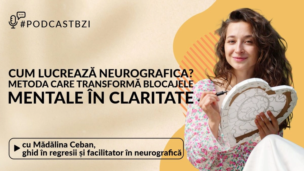 LIVE VIDEO - Mădălina Ceban, ghid în regresii și facilitator în neurografică, Cum lucrează Neurografica? Metoda care transformă blocajele mentale în claritate