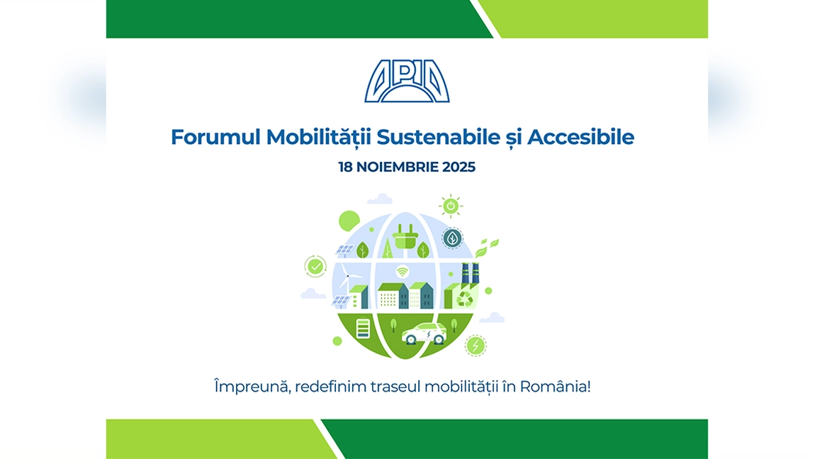 APIA organizează Forumul Mobilității Sustenabile și Accesibile 2025, cu lideri din industria auto și oficiali guvernamentali