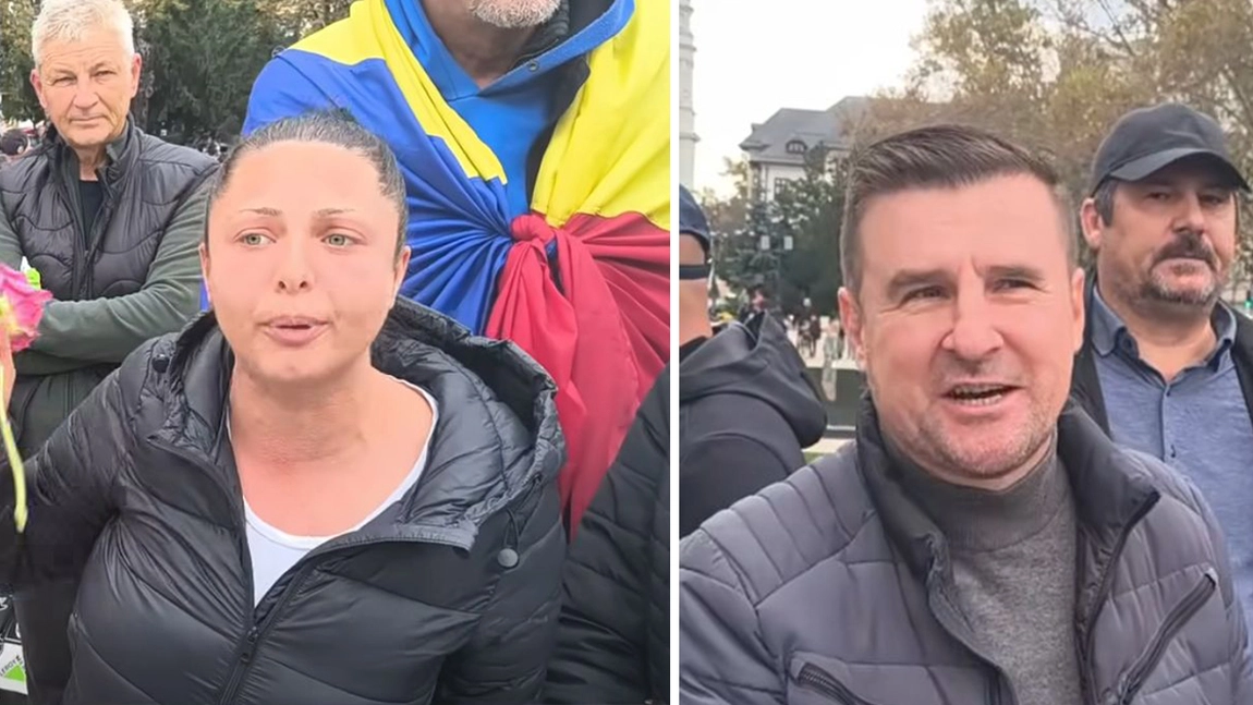 Pușcăriașul devenit „lider civic” îi consideră pe ieșeni idioți: Pavel Pântea strigă lozinci anti-Nicușor Dan alături de interlopi, la Iași