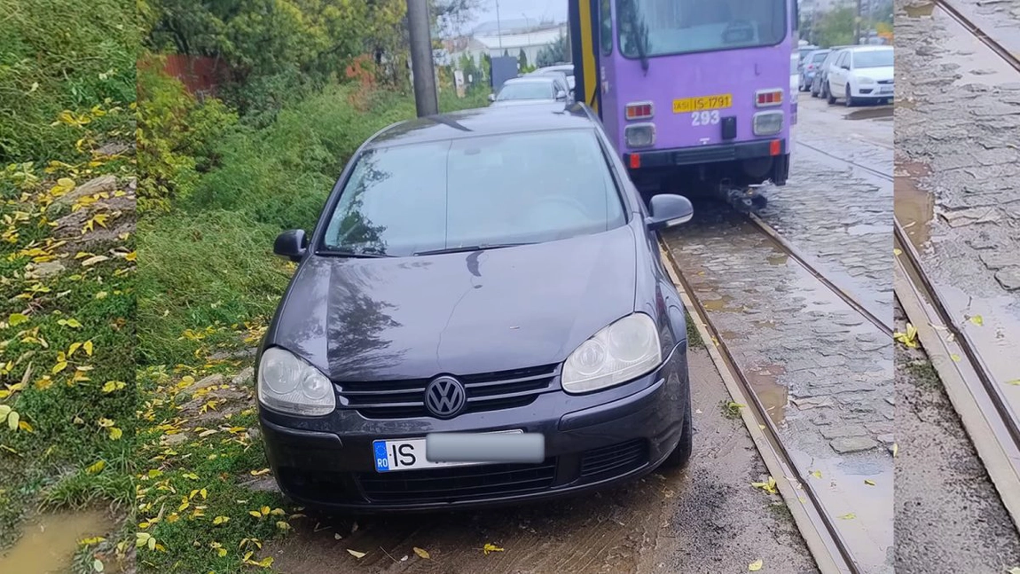 Încă un șofer a comis-o la Iași! A crezut că a găsit locul perfect de parcare, însă a ajuns în vizorul polițiștilor imediat