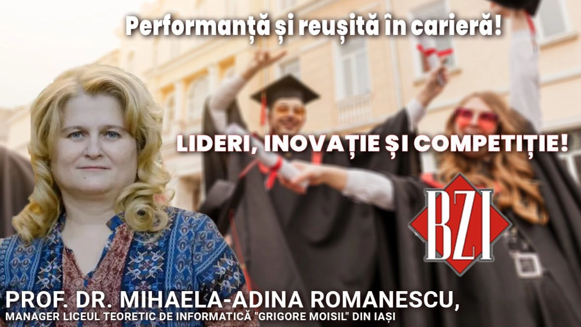LIVE VIDEO - Ediție BZI LIVE alături de prof. dr. Mihaela-Adina Romanescu, manager Liceul Teoretic de Informatică 