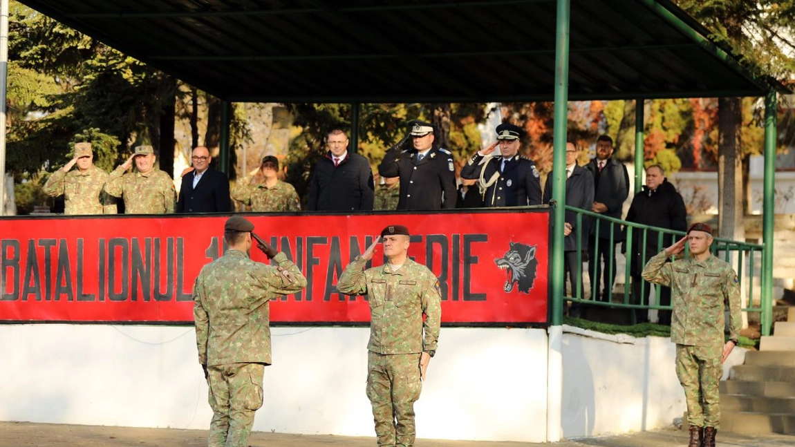 În cadrul unei ceremonii solemne desfășurate la sediul Batalionului 151 Infanterie „Războieni”, locotenent-colonelul Mihai MURGOCI a preluat comanda batalionului