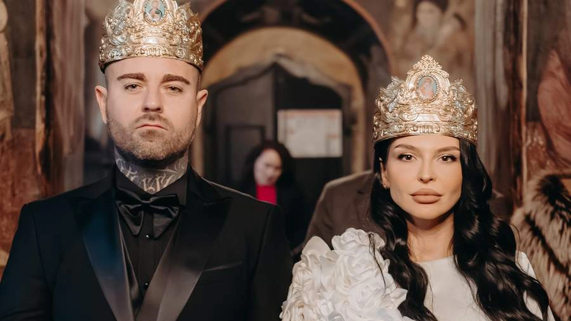 TJ Miles și Francisca s-au cununat religios: „Un DA în fața lui Dumnezeu, înainte ca miracolul nostru să vină pe lume”