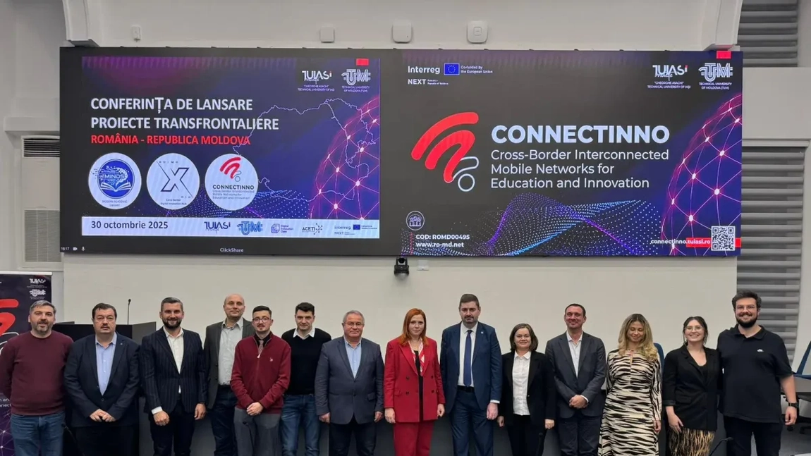 Interreg NEXT: TUIASI lansează trei inițiative strategice de cooperare transfrontalieră România–Republica Moldova