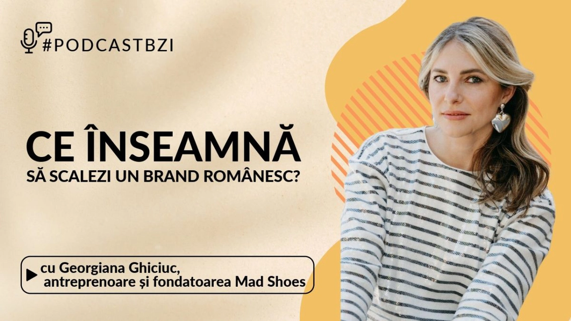 LIVE VIDEO - Georgiana Ghiciuc, antreprenoare și fondatoarea Mad Shoes, ce înseamnă să scalezi un brand românesc?