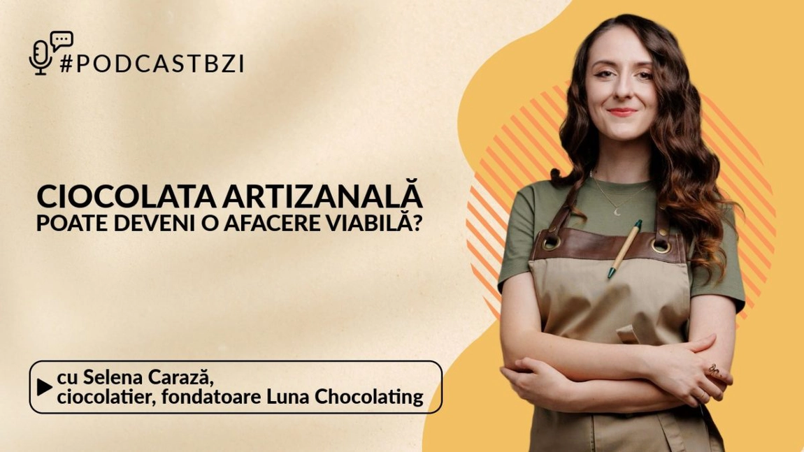 LIVE VIDEO - Selena Carază, ciocolatier, fondatoare Luna Chocolating: Ciocolata artizanală poate deveni o afacere viabilă?