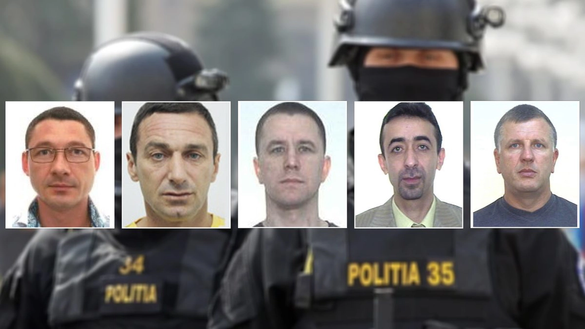 Cinci ieșeni, pe lista celor mai căutați infractori din lume. Unul dintre ei, Vasile Rodideal, condamnat – printre altele – pentru deținere de muniție de război