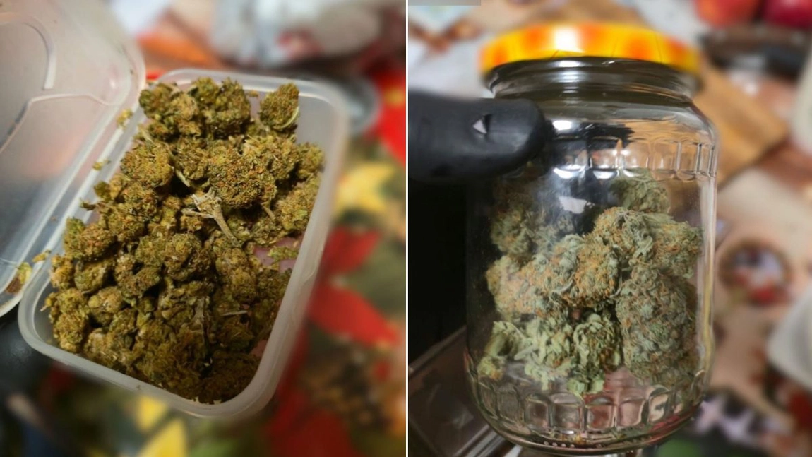 Cei doi traficanți de droguri, prinși în flagrant în prima zi din an, au fost arestați! Iată cine sunt cei prinși cu peste 3,5 kilograme de canabis