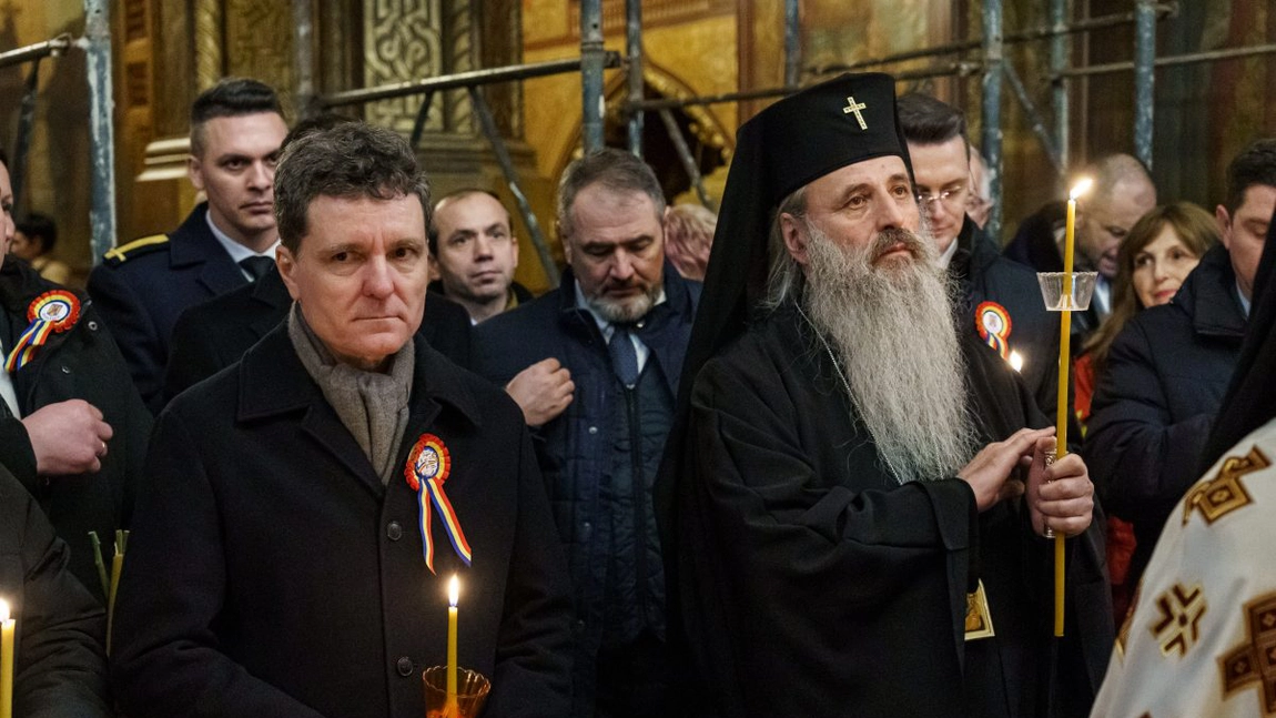 Președintele României, Nicușor Dan, a participat la slujba de parastas a domnitorului Alexandru Ioan Cuza