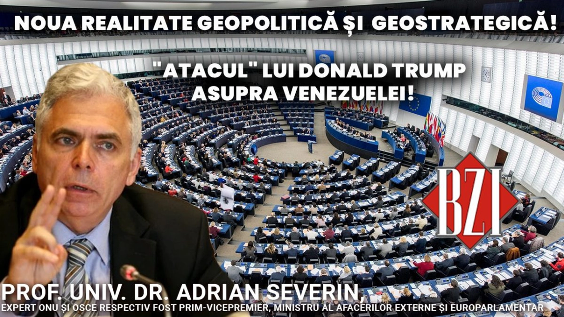 LIVE VIDEO - Producție media BZI LIVE în care vor fi abordate cele mai importante subiecte geopolitice și geostrategice alături de prof. univ. dr. Adrian Severin, expert ONU și OSCE respectiv fost prim-vicepremier, ministru al Afacerilor Externe și europarlamentar