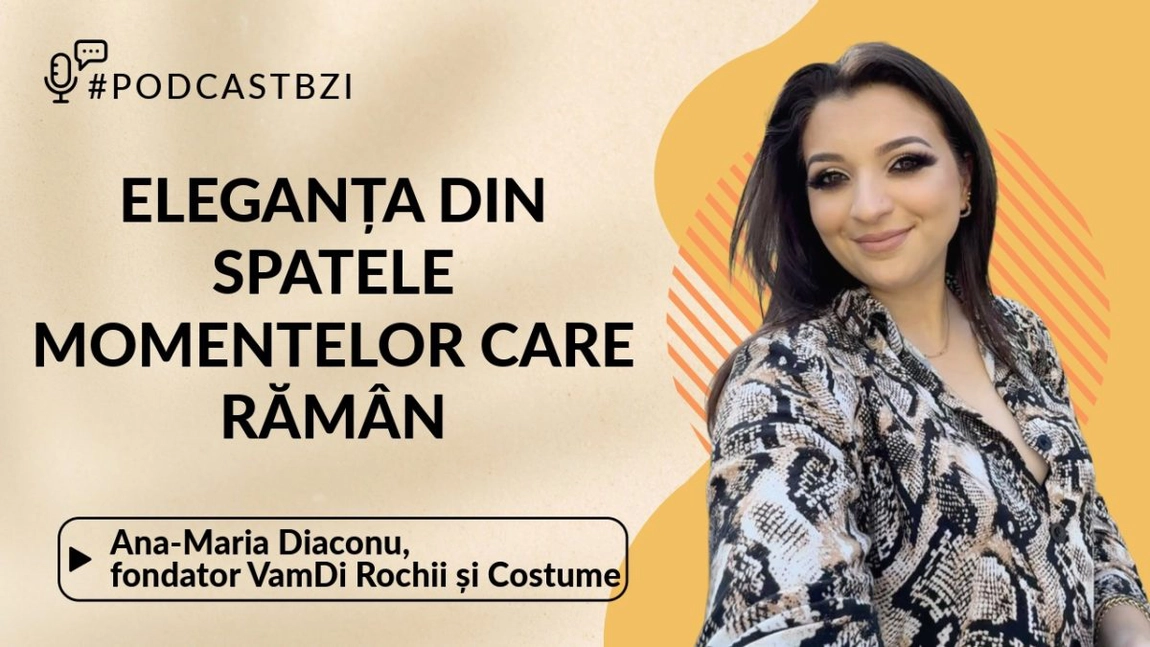LIVE VIDEO - Tendințele nunților din 2026, la #PodcastBZI, 16 ianuarie 2026, ora 14.30 cu invitata Ana Maria Diaconu, fondatoarea VamDi-magazin de rochii și costume pentru petreceri