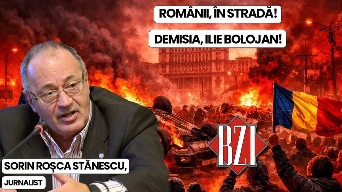 Ediție specială BZI LIVE alături de nașul presei din România, senior-jurnalistul Sorin Roșca Stănescu! Analiza subiectelor de actualitate națională și internațională